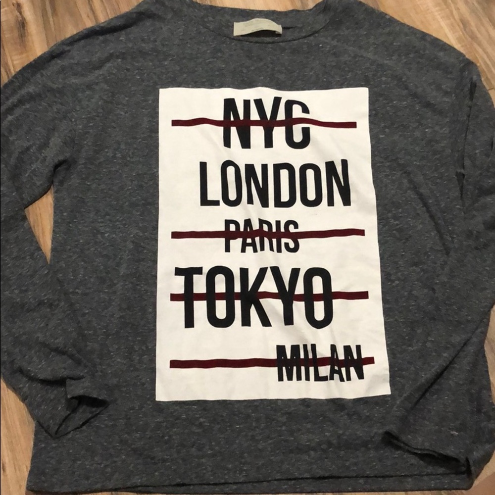 Zara Graphic shirt